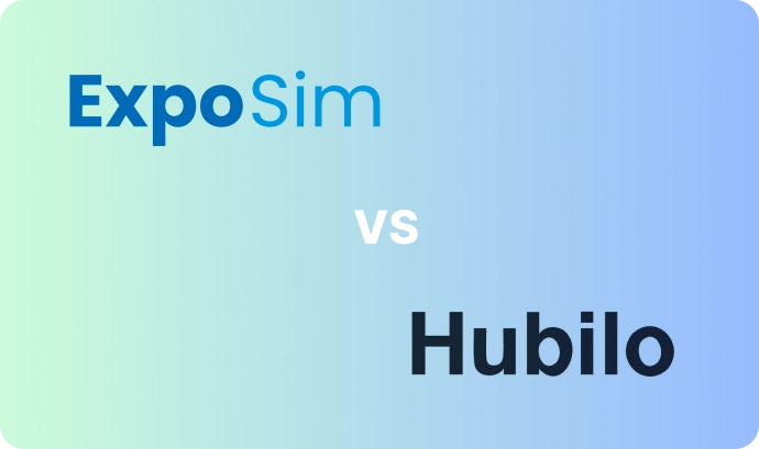 ExpoSim vs Hubilo comparison